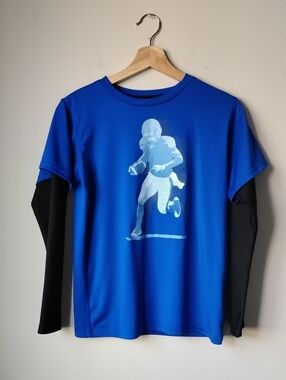 bcg Boys Size XL Long Sleeve Graphic T-Shirt
